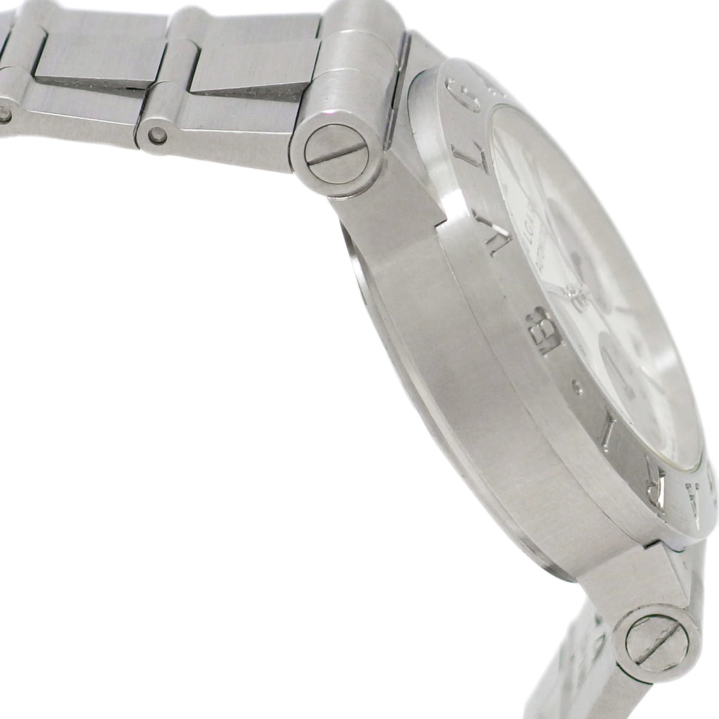 BVLGARI Diagono Sport Chronograph CH35S Stainless Steel Bracelet Automatic, Overhauled, Circa 2000, USED