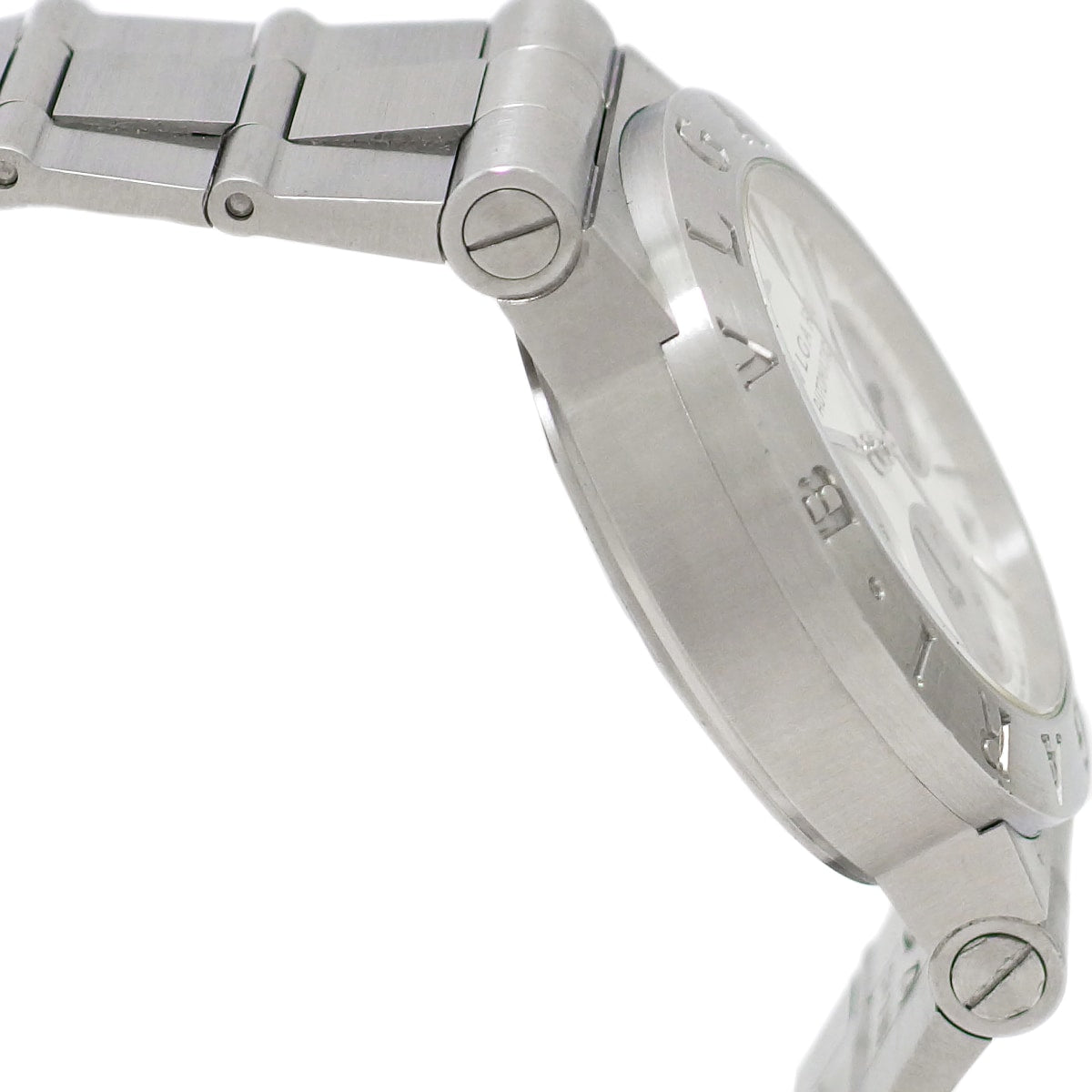 BVLGARI Diagono Sport Chronograph CH35S Stainless Steel Bracelet Automatic, Overhauled, Circa 2000, USED