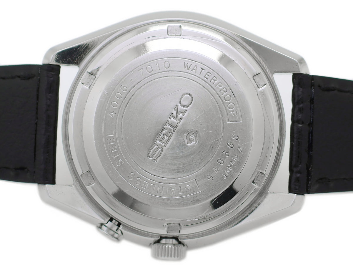 セイコー ベルマチック デイデイト 4006-7010 グレー文字盤 自動巻 OH済 昭和44年/1969年製 Seiko