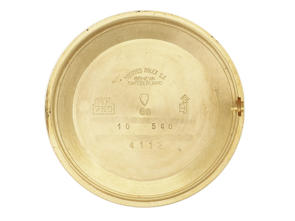 ロレックス チェリーニ メンズ Ref.4112 18金無垢 純正尾錠 Cal.1601 19石 手巻 OH済 1975年製 Rolex
