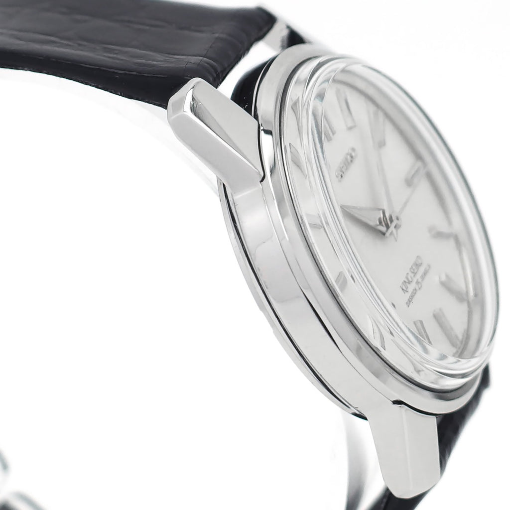 キングセイコー セカンドモデル 44-9990 盾メダリオン 手巻 OH済 昭和41年/1966年製 Seiko
