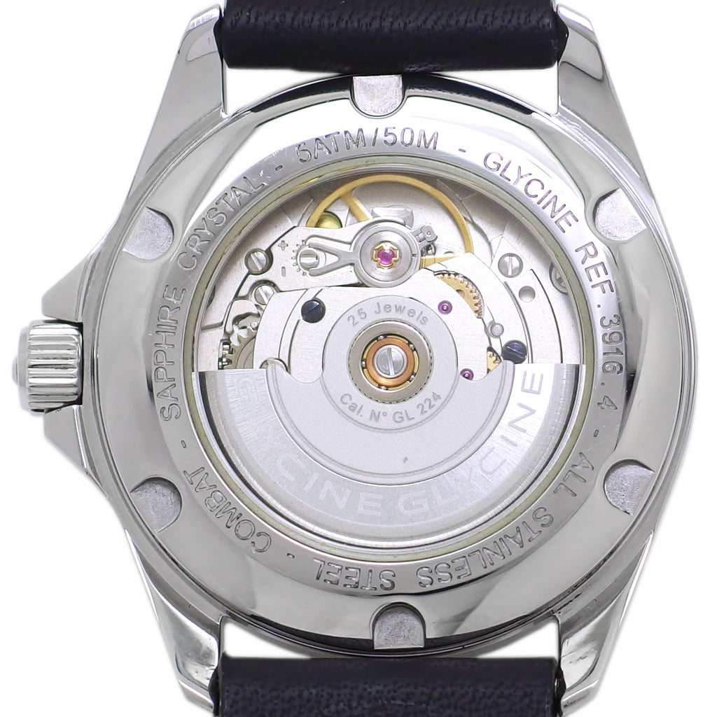 Glycine Combat Classic 37.6mm Ref.3916.4 Cal.GL224 25 Jewels Automatic USED