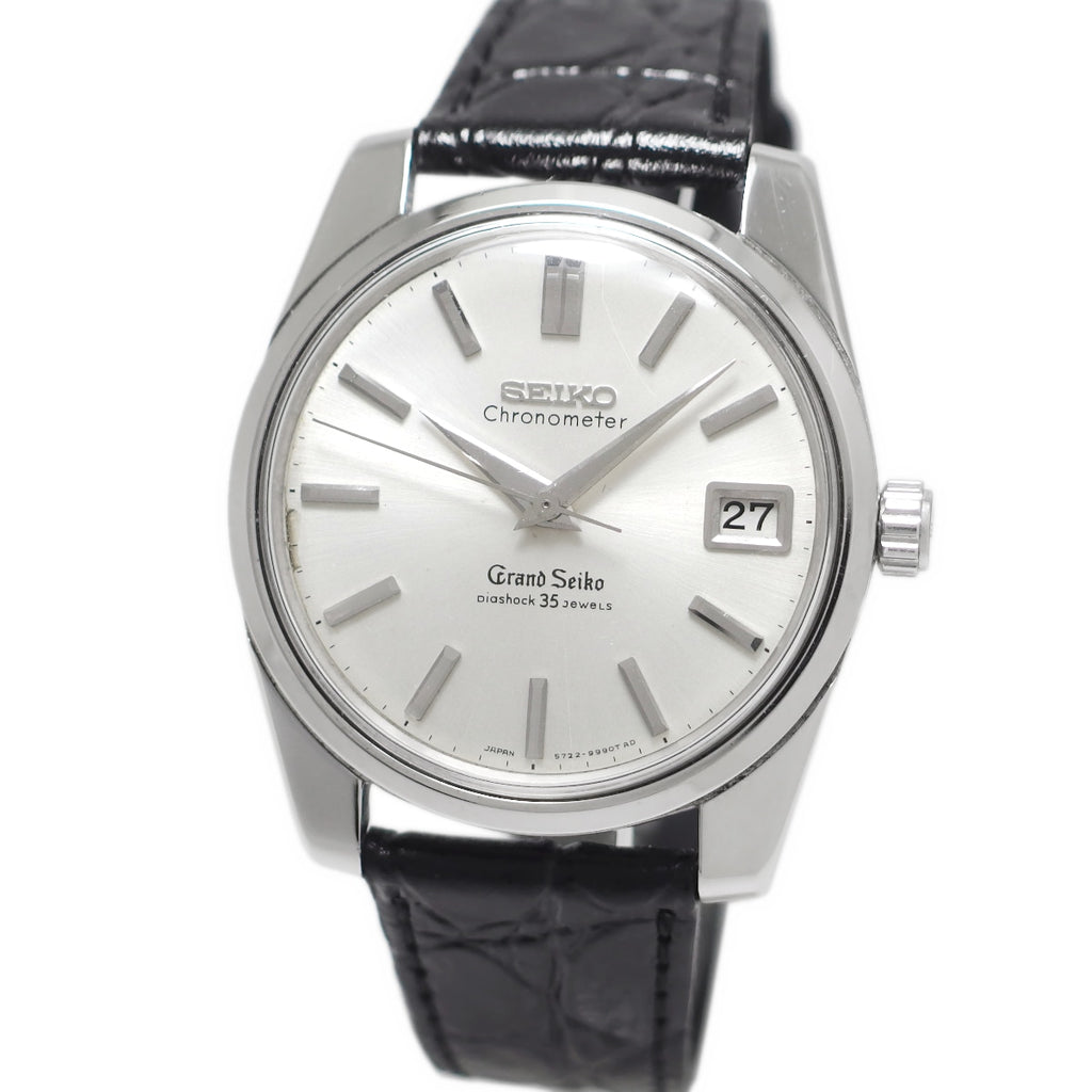 [Rare] Grand Seiko 2nd Model Early Type 43999 W, Seiko Crown, Lion Medallion, Manual Wind, Overhauled, Manufactured in 1964 (Showa 39)