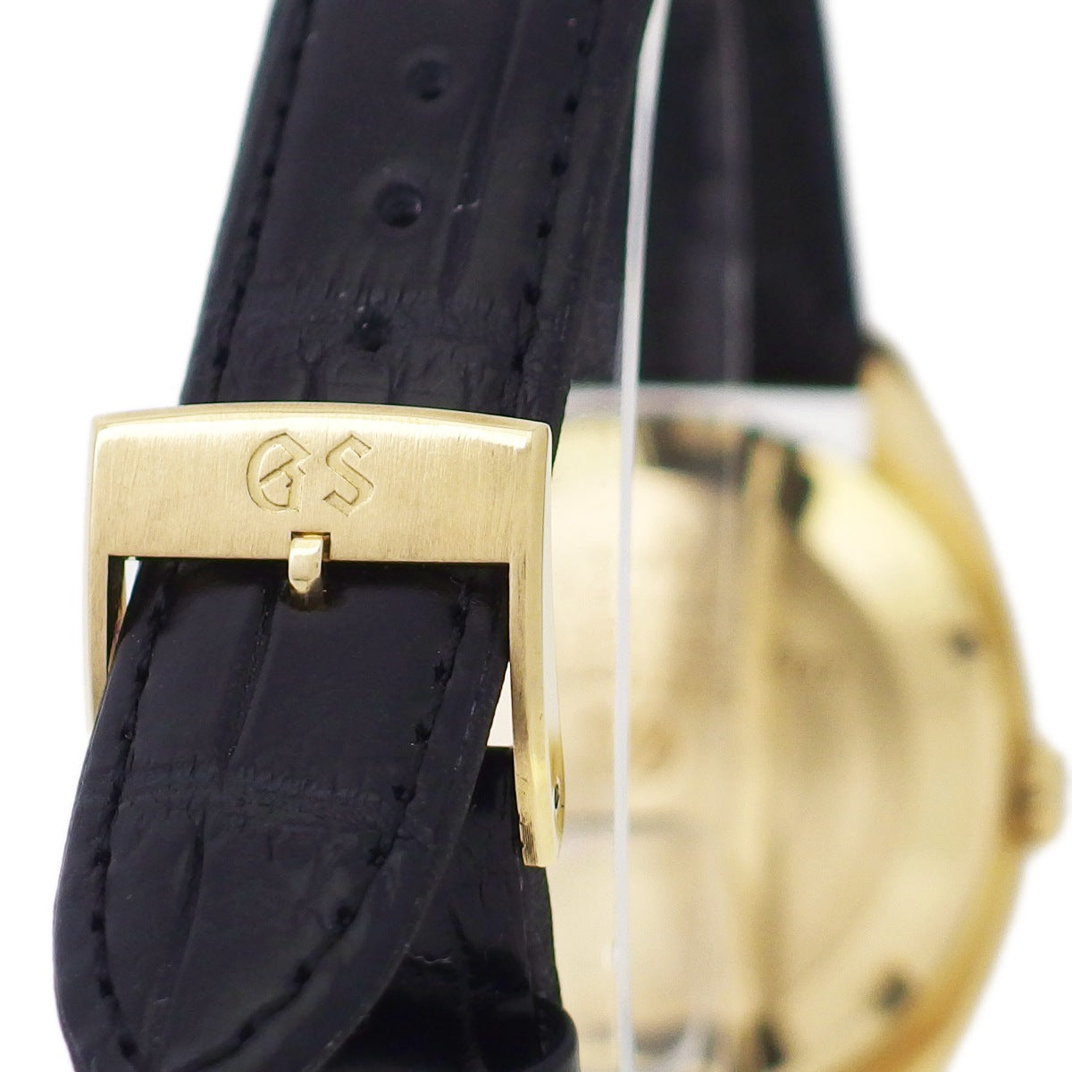 [Rare] Grand Seiko 5641-7005, 18K Solid Gold Case, Original Buckle, Automatic, Serviced, Manufactured in 1971 (Showa 46)