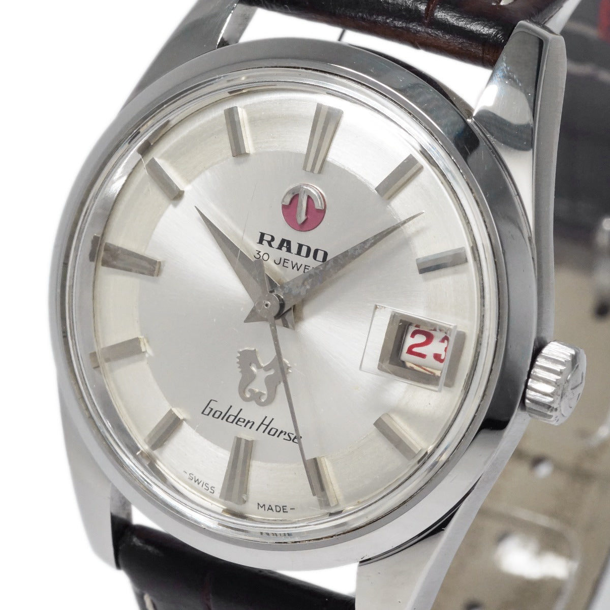ラドー ゴールデンホース 11675/1 純正風防 純正リューズ 30石 自動巻 OH済 1970年代 Rado