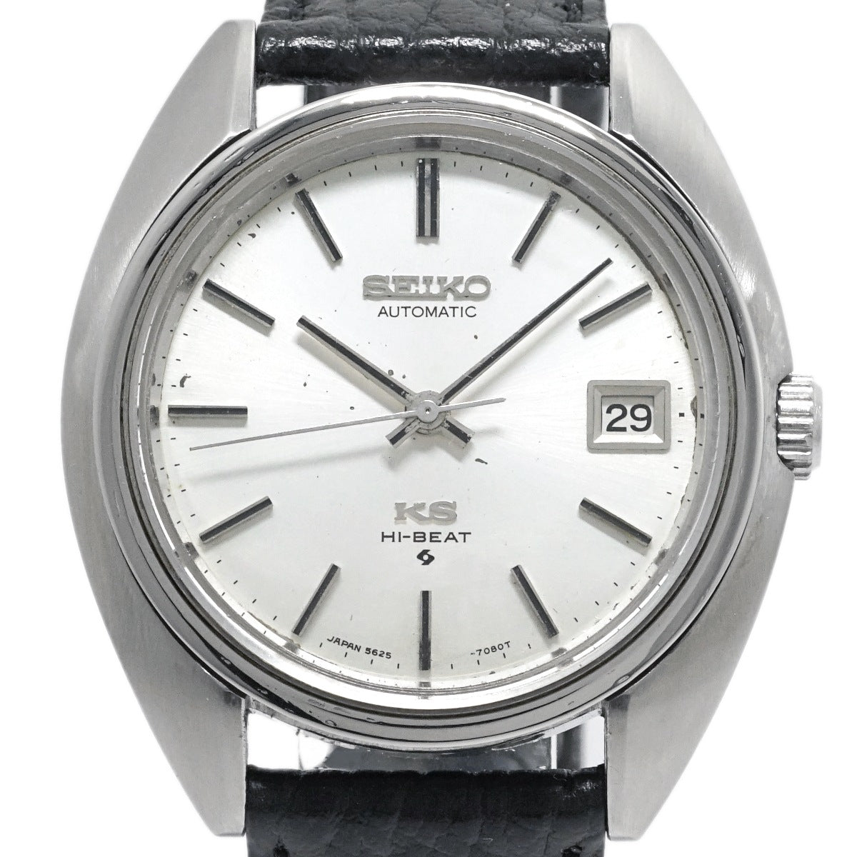 キングセイコー 5625-7080 トノー型ケース スクリューバック 自動巻 OH済 昭和46年/1971年製 Seiko