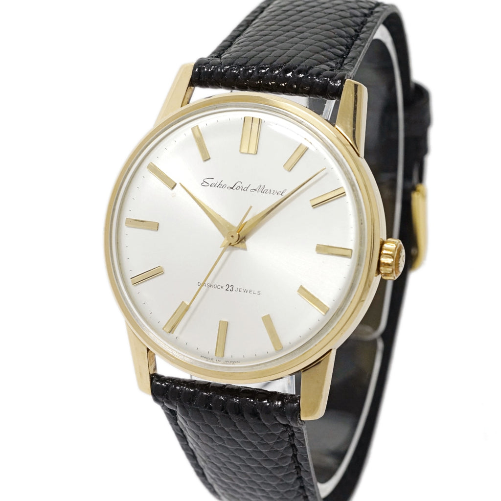 セイコー ロードマーベル 5740-1990 金張り 23石 Cal.5740A 手巻 OH済 昭和39年/1964年製 Seiko