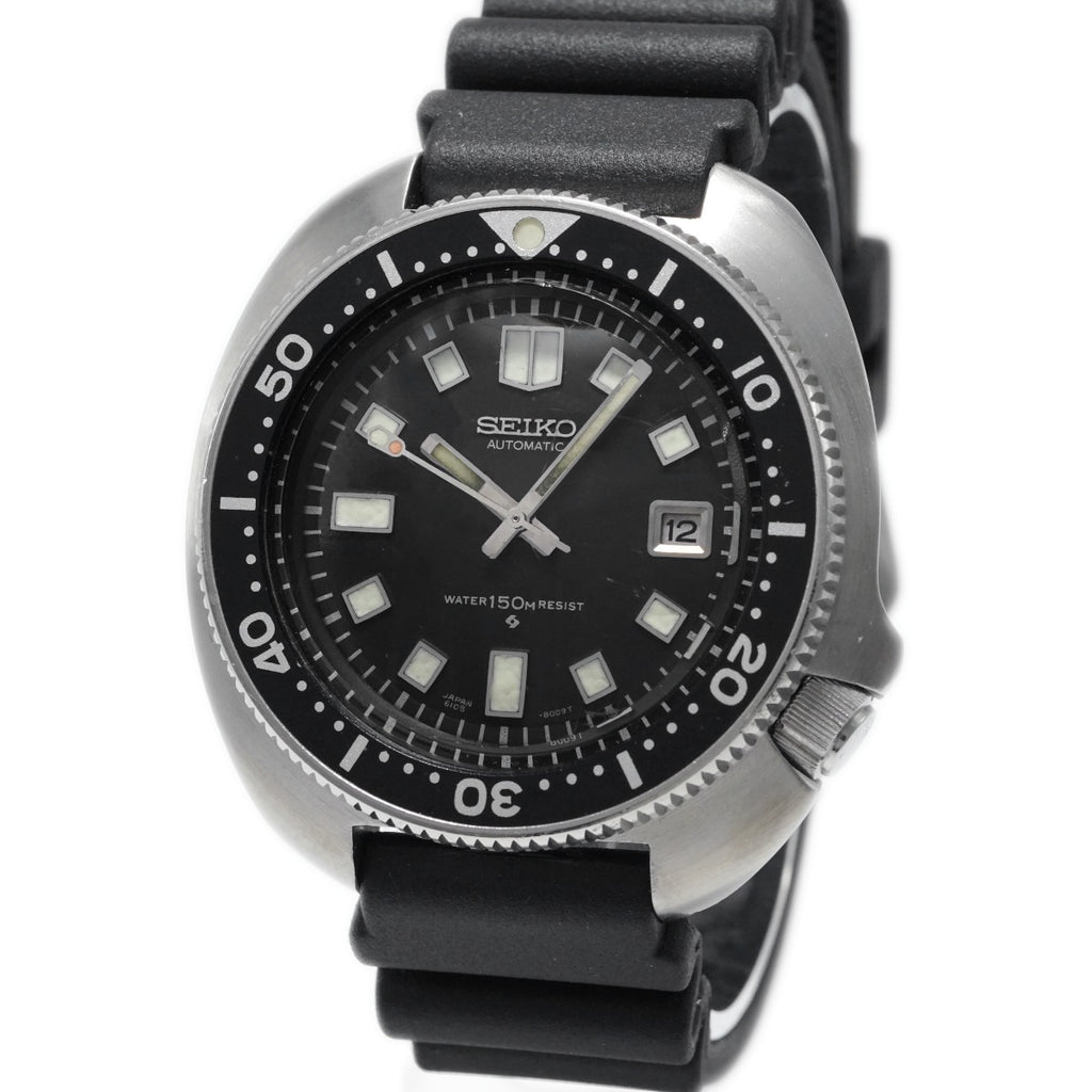 セイコー セカンドダイバー 150m 6105-8110 自動巻 OH済 1974年／昭和49年製 Seiko