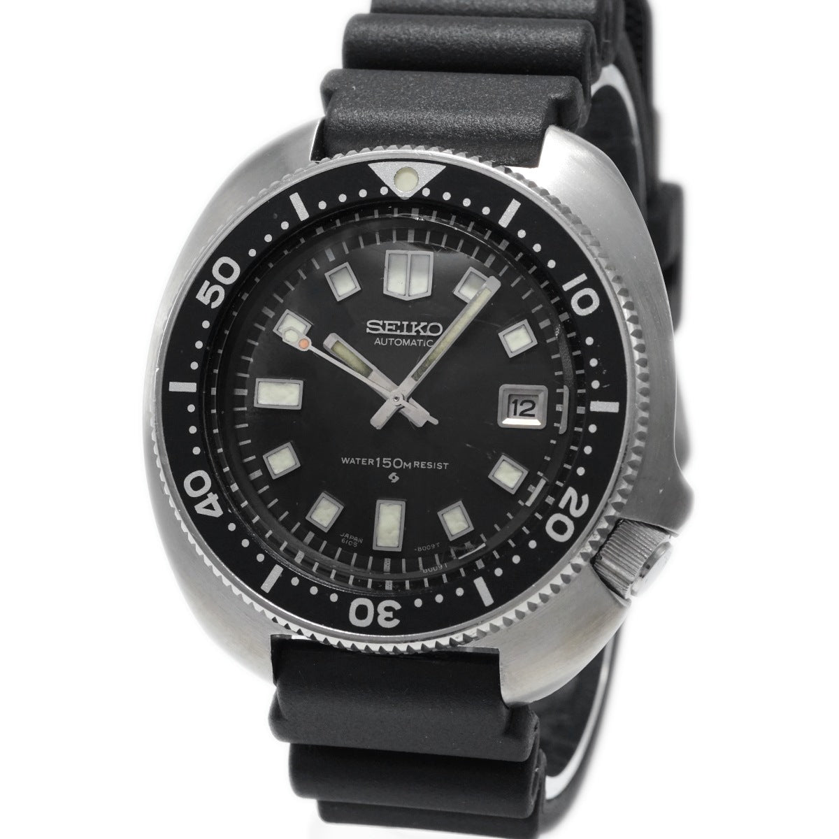 セイコー セカンドダイバー 150m 6105-8110 自動巻 OH済 1974年／昭和49年製 Seiko