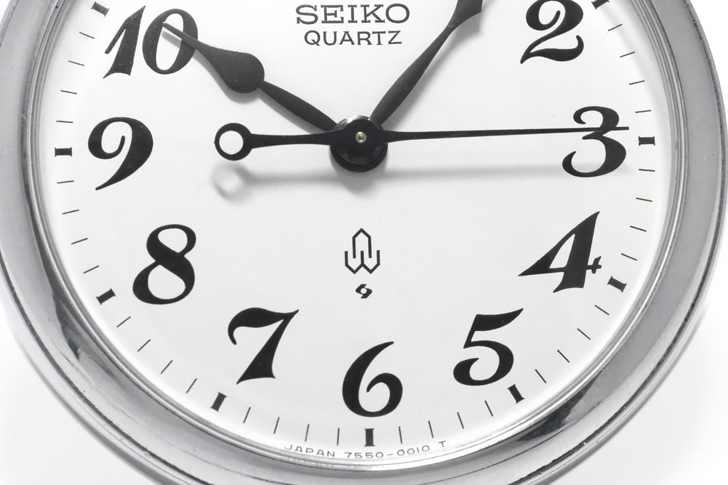 セイコー クオーツ 懐中時計 7550-0010 近鉄上運 昭和60年/1985年製 Seiko