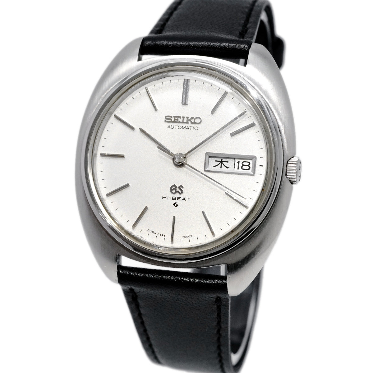 グランドセイコー 5646-7000 トノー型ケース 自動巻 OH済 昭和45年/1970年製 Seiko