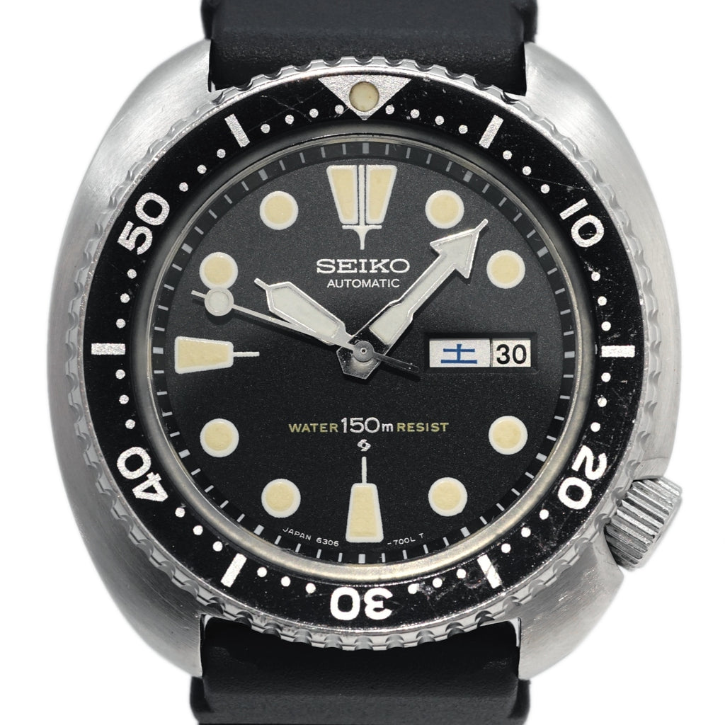 セイコー サードダイバー 6306-7001 国内仕様 Cal.6306A 自動巻 OH済 昭和52年/1977年製 Seiko