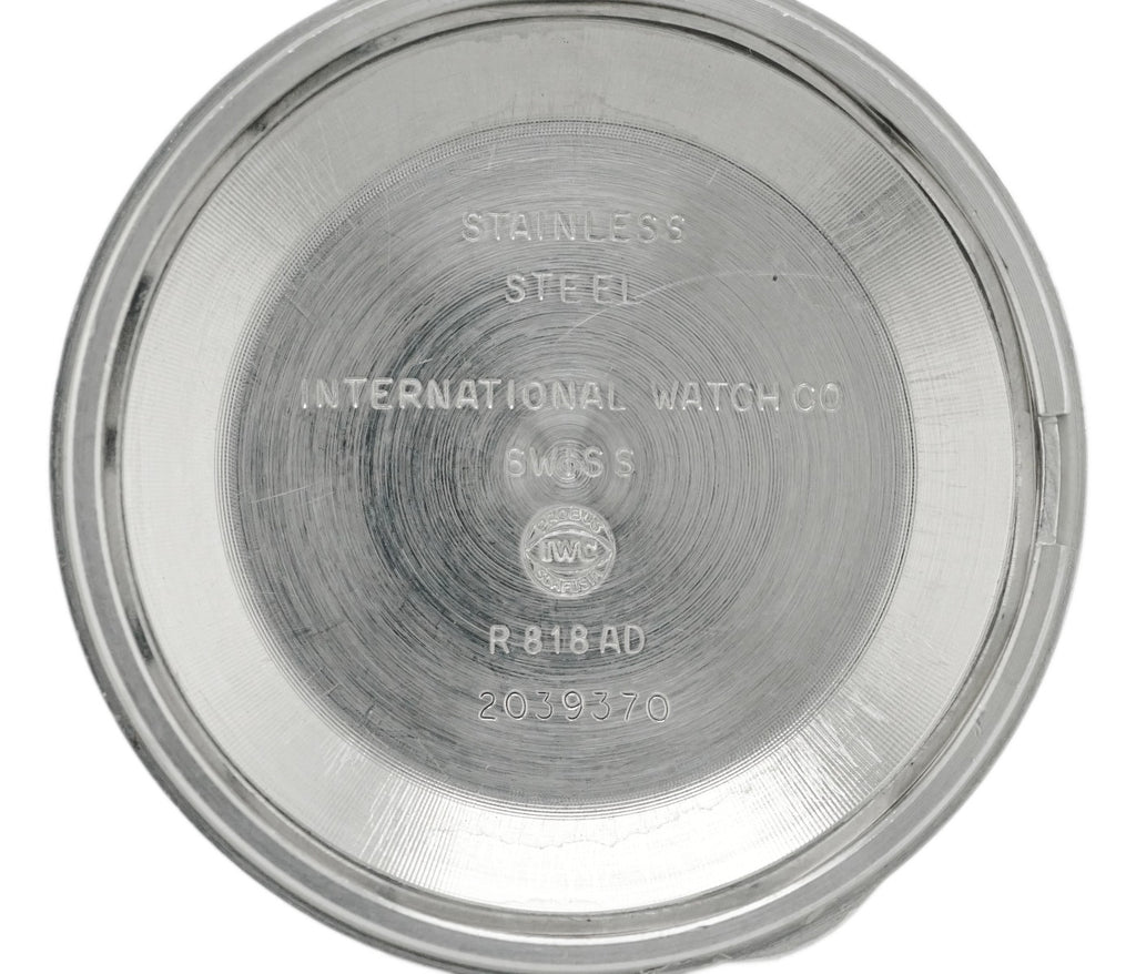IWC Ref.818AD 純正メッシュブレス Cal.8541B 自動巻 OH済 1972年製 International Watch Co