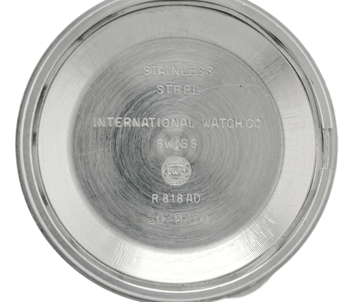 IWC Ref.818AD 純正メッシュブレス Cal.8541B 自動巻 OH済 1972年製 International Watch Co