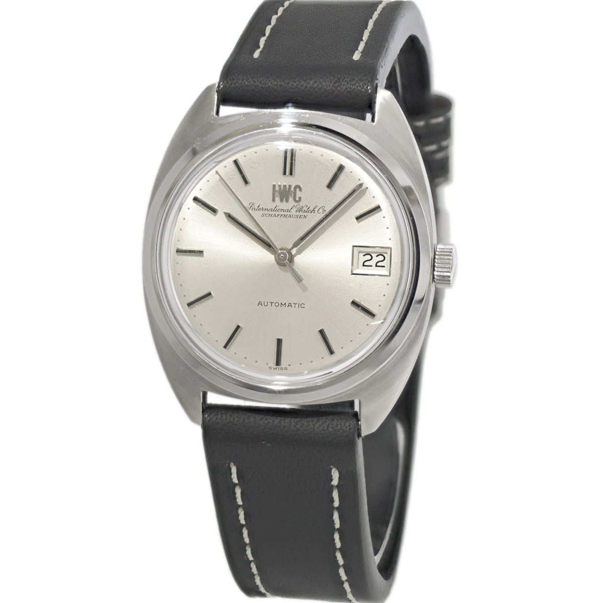 IWC Ref. 1827 Tonneau Case Cal. 8541B Automatic OH serviced 1974