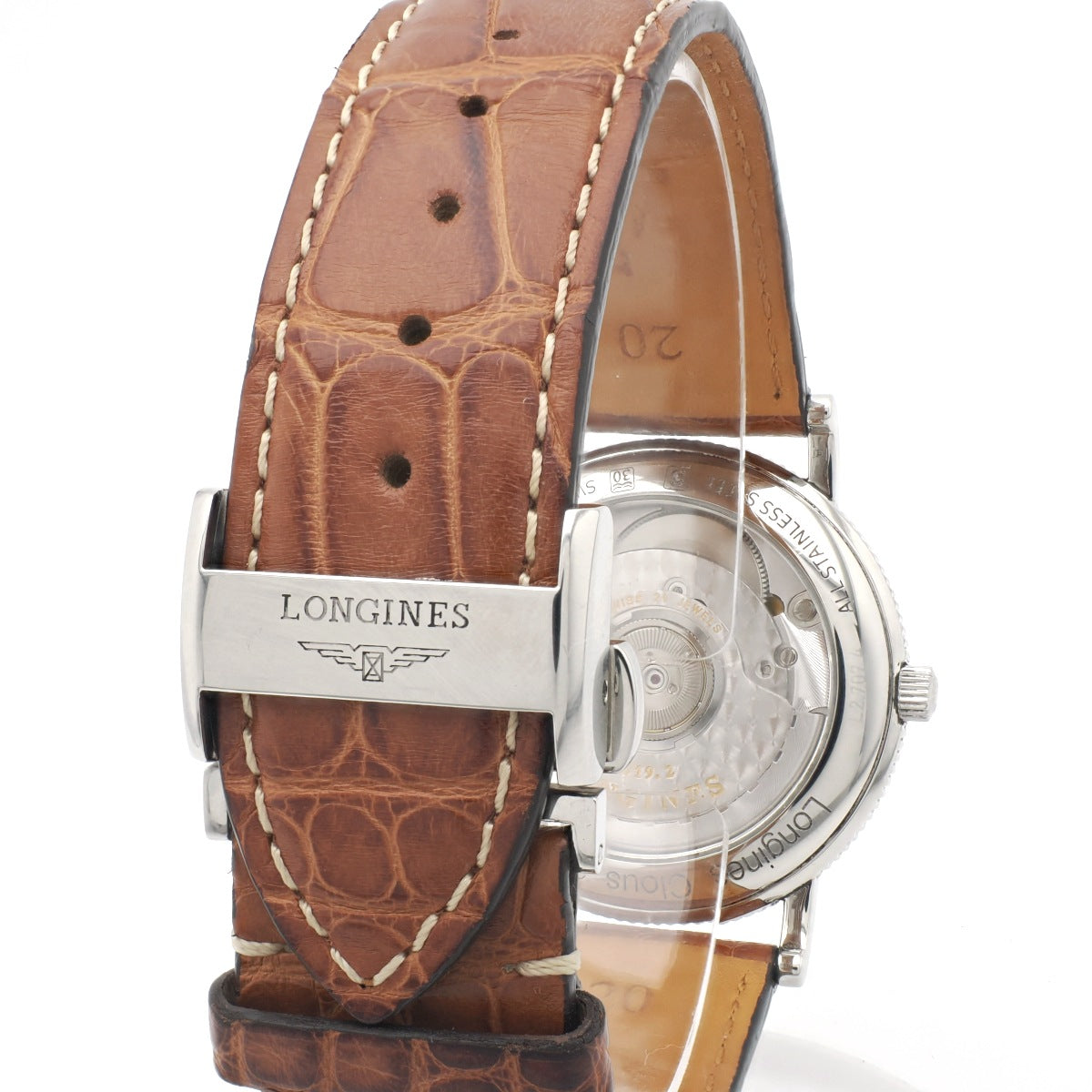 ロンジン ヘリテージコレクション L2.707.4.16.2 クル・ド・パリ 自動巻 2009年購入 USED Longines