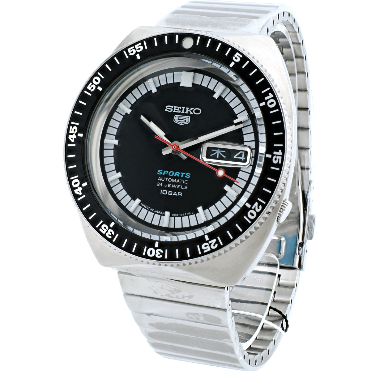 セイコー 5スポーツ 55周年記念限定モデル SBSA223 4R36-13S0 自動巻 2023年発売 USED Seiko