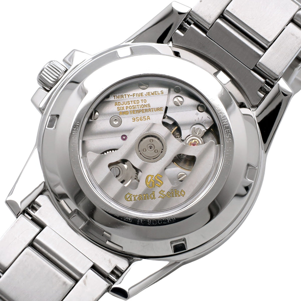 グランドセイコー メカニカル SBGR055 9S65-00C0 リューズガード シースルーバック 自動巻 メーカー修理済 2009年製 USED