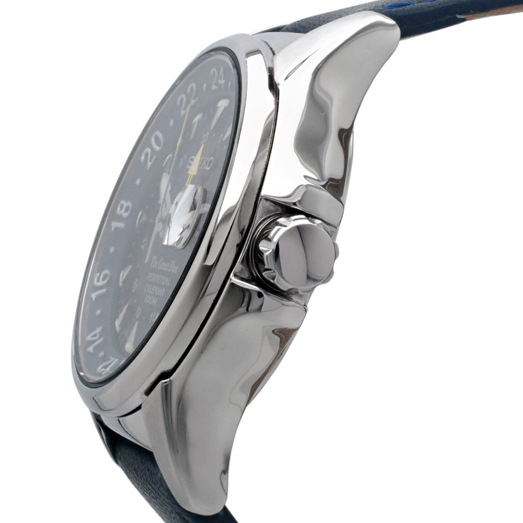 セイコー The Great Blue パーペチュアルカレンダー GMT 8F56-0130 クオーツ 2001年製 USED Seiko