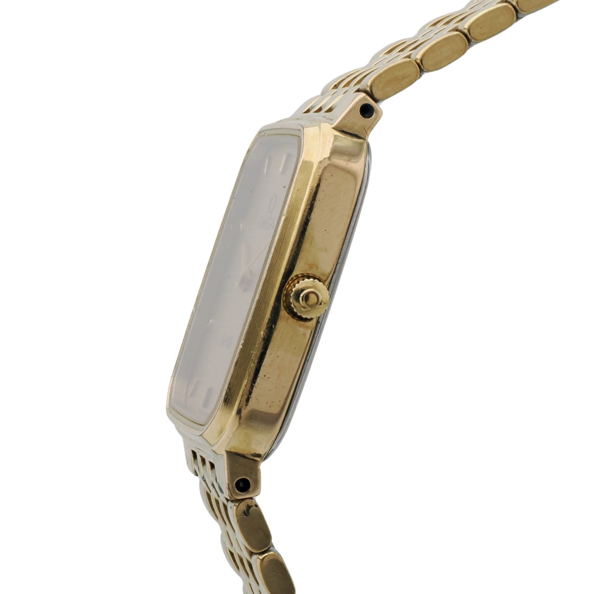 オメガ デヴィル レディース 金メッキ アンティーク 1375 クオーツ 1980年代 Omega