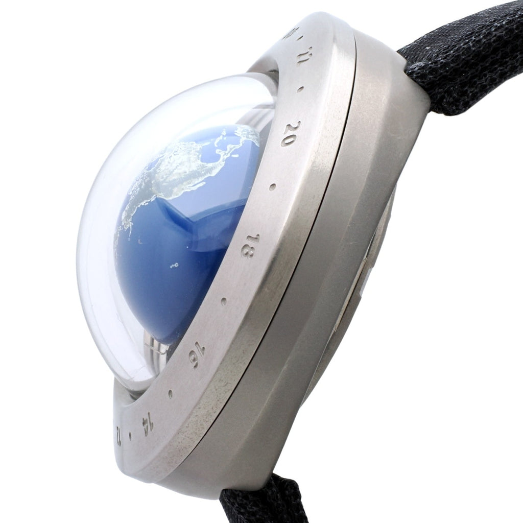 セイコー Think The Earth WN-1 アースウォッチ 付属品付き 北半球 地球儀 チタン クオーツ 2001年発売 USED Seiko