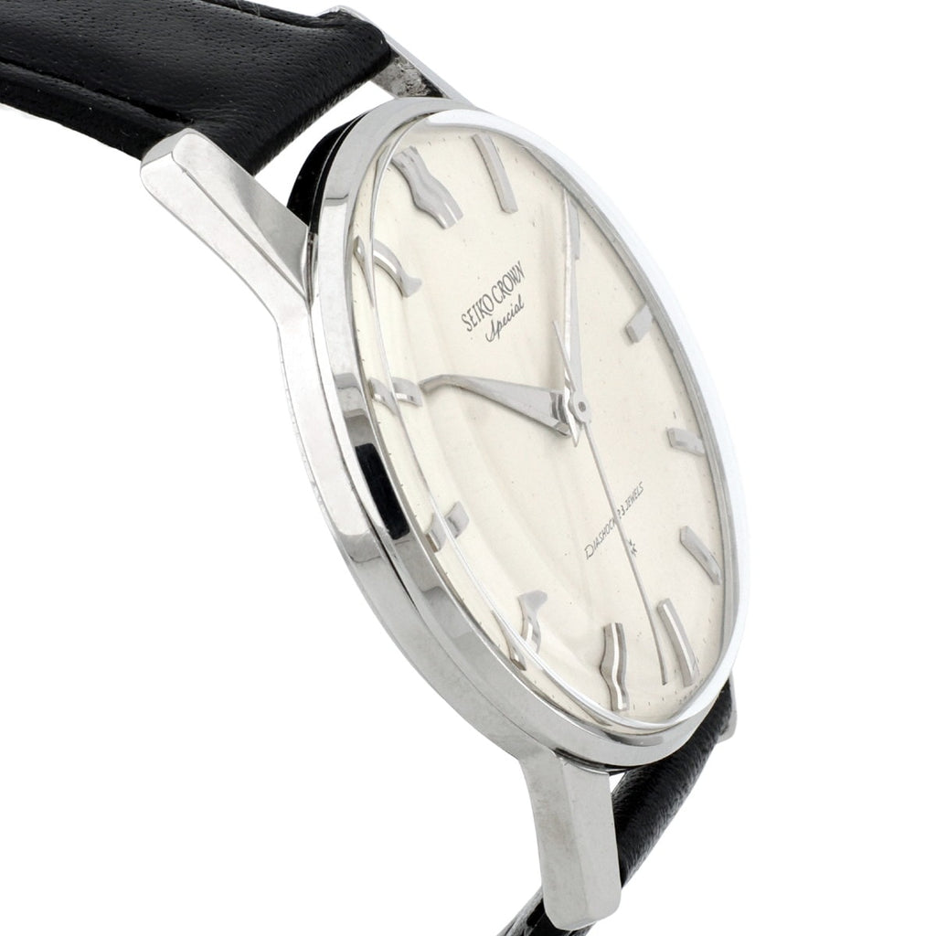 Seiko Crown Special 15021 SD Dial, Cal. 341, 23 Jewels, Manual Wind, Overhauled, Manufactured in 1962 (Showa 37)