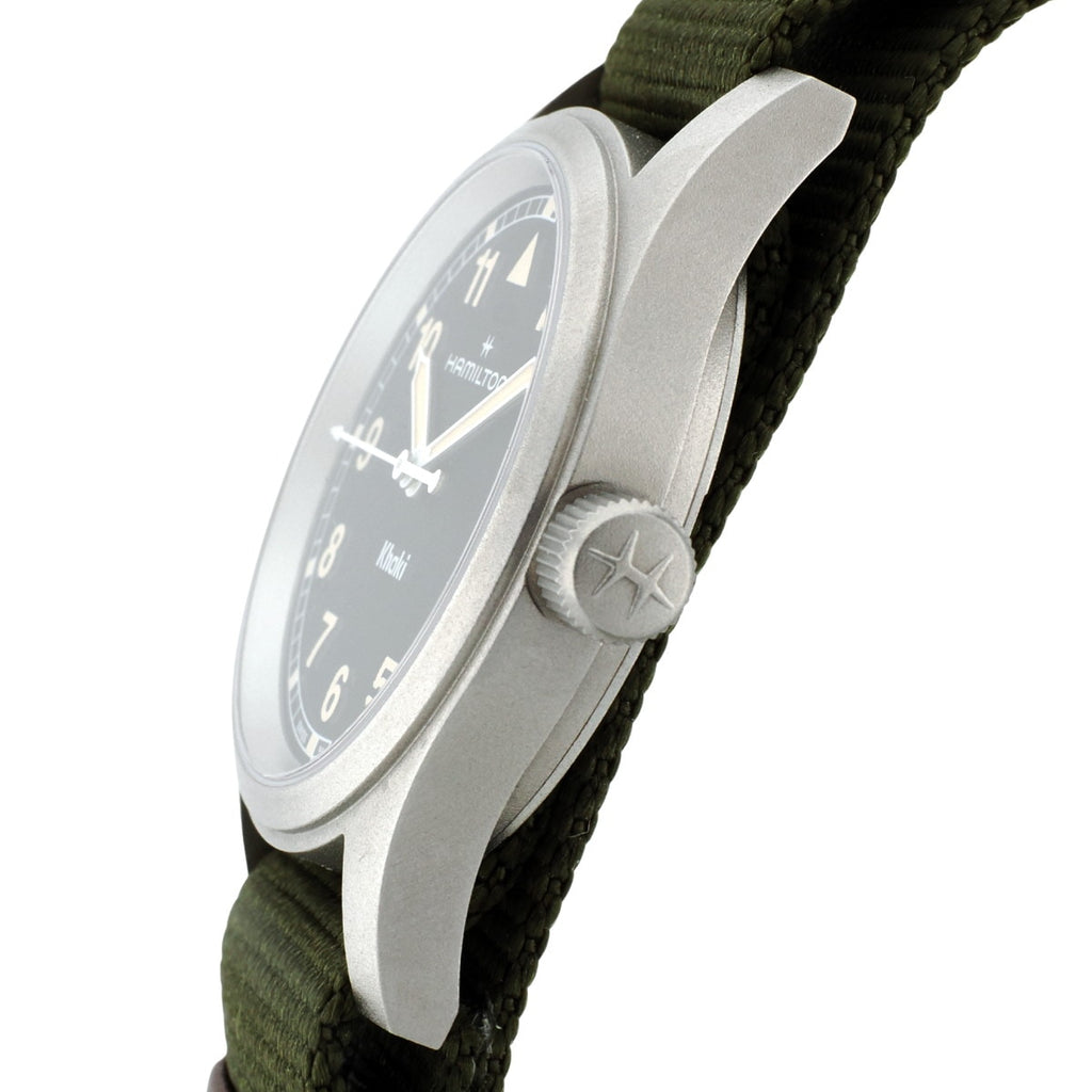 ハミルトン カーキ フィールド 33mm H69301930 ブラック文字盤 クオーツ 2025年購入 USED Hamilton