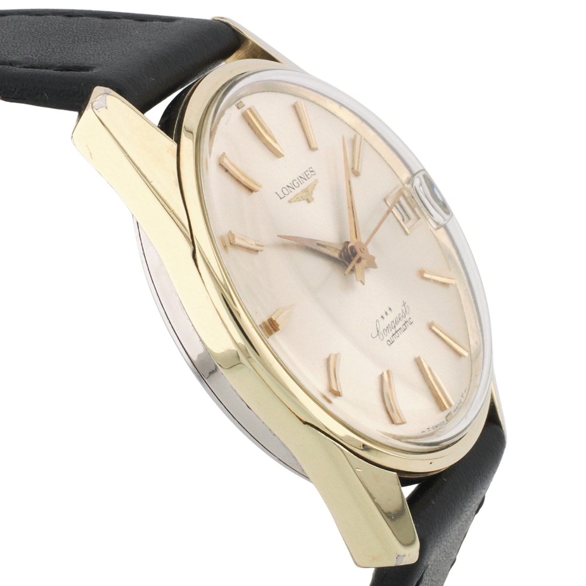 Longines Conquest Ref. 9046 Gold Filled Cal. 291 Automatic Overhauled 1966