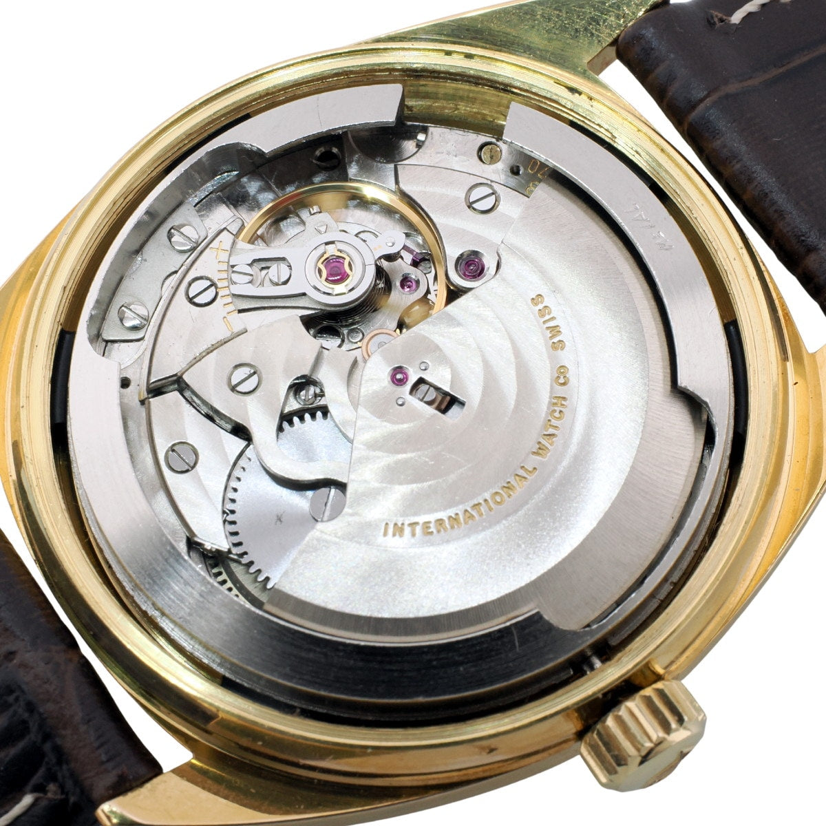 【スイス本国IWC真正品証明書付】IWC ヨットクラブ 14KYG/SS Ref.1911(R911A) Cal.8541B 1969年製 OH済