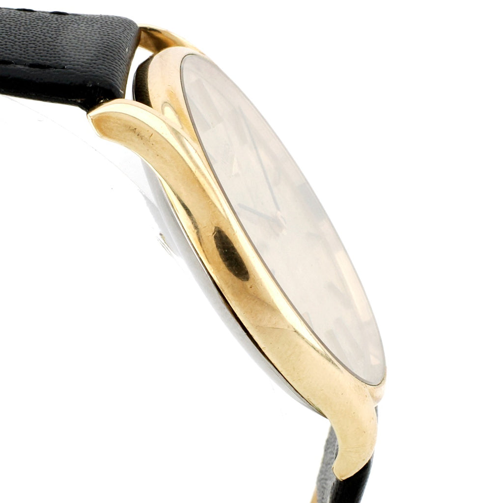 Longines Ref.4139 Ultra-thin 2-hand Mosaic Dial, Original Buckle, Cal.L847.4 17 Jewels, Manual-wind, Overhauled, Manufactured in 1977