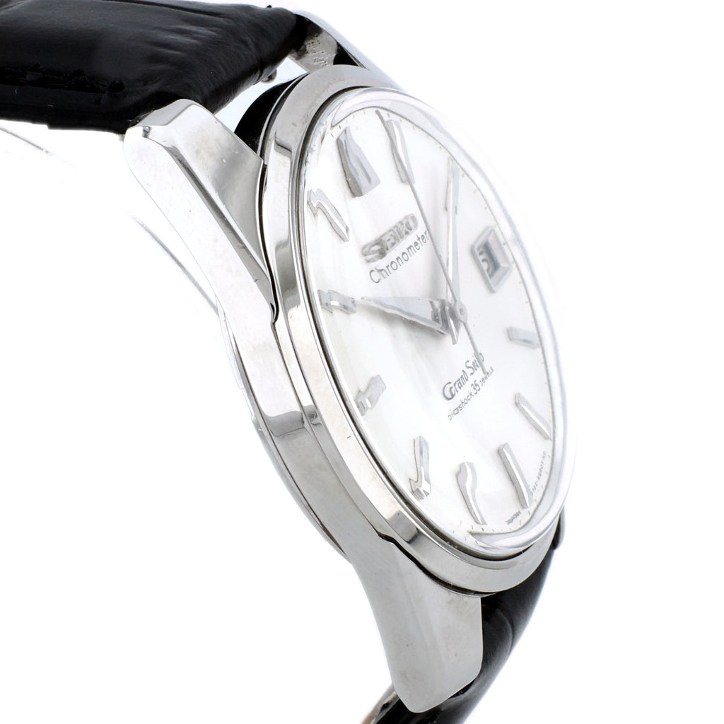 Grand Seiko Second Model 5722-9990 Lion Medallion, W-logo SEIKO crown, manual wind, serviced, manufactured in 1965 (Showa 40)