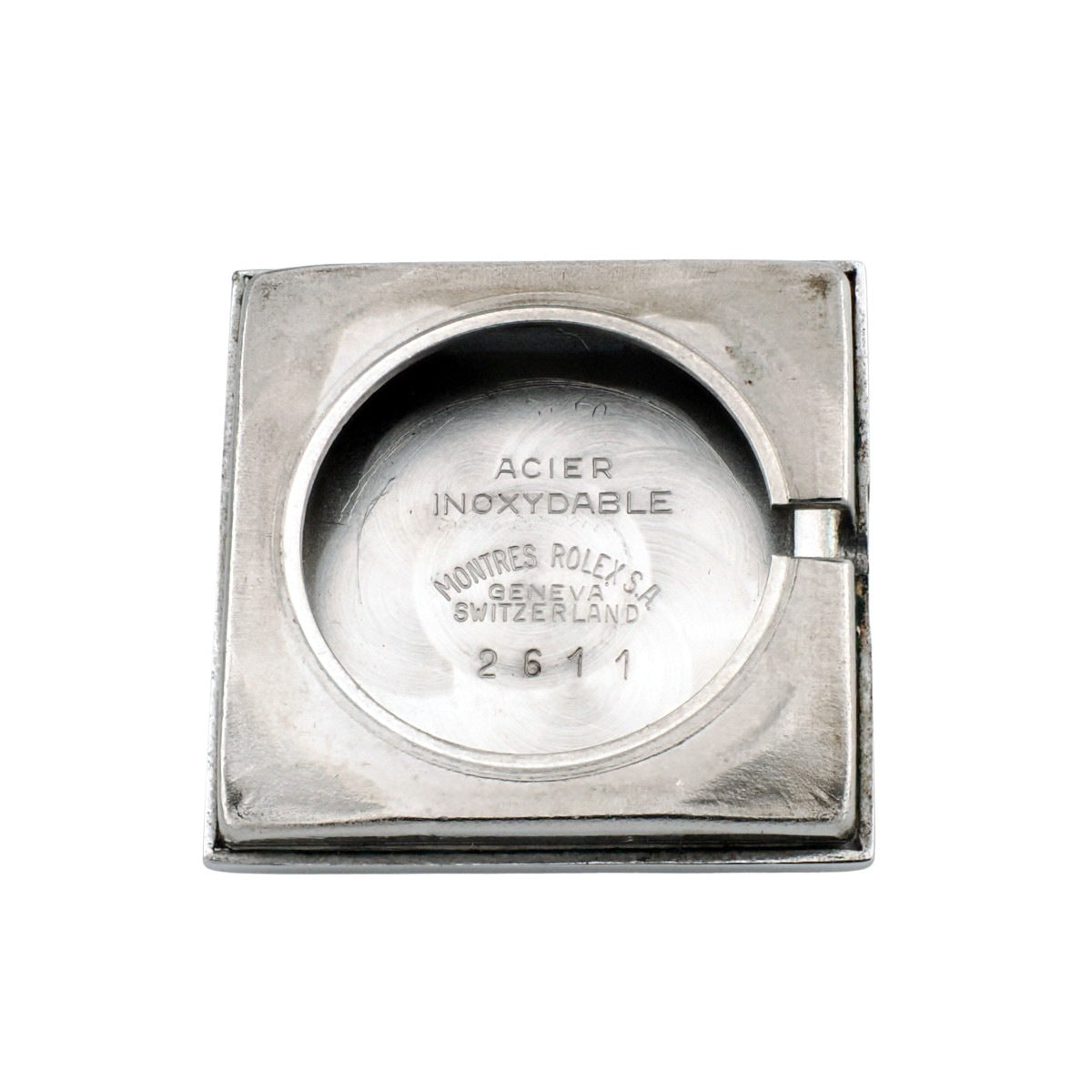 箱・タグ付 ロレックス プレシジョン Ref.2611 スクエア 1974年製 純正尾錠 OH済 レディース アンティーク ROLEX