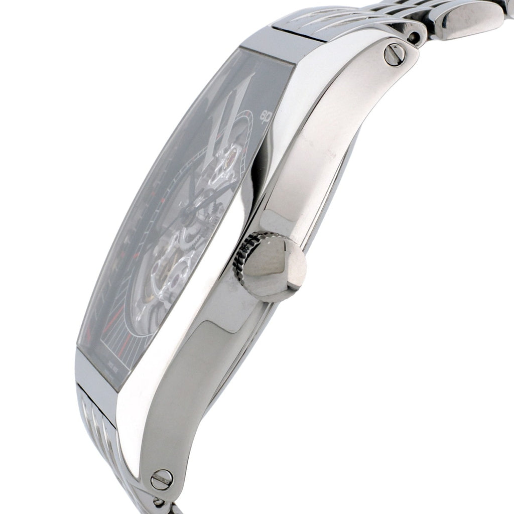 Epos Tonneau Skeleton 3359SQ11BK Original Bracelet Automatic Serviced Purchased 2005 USED
