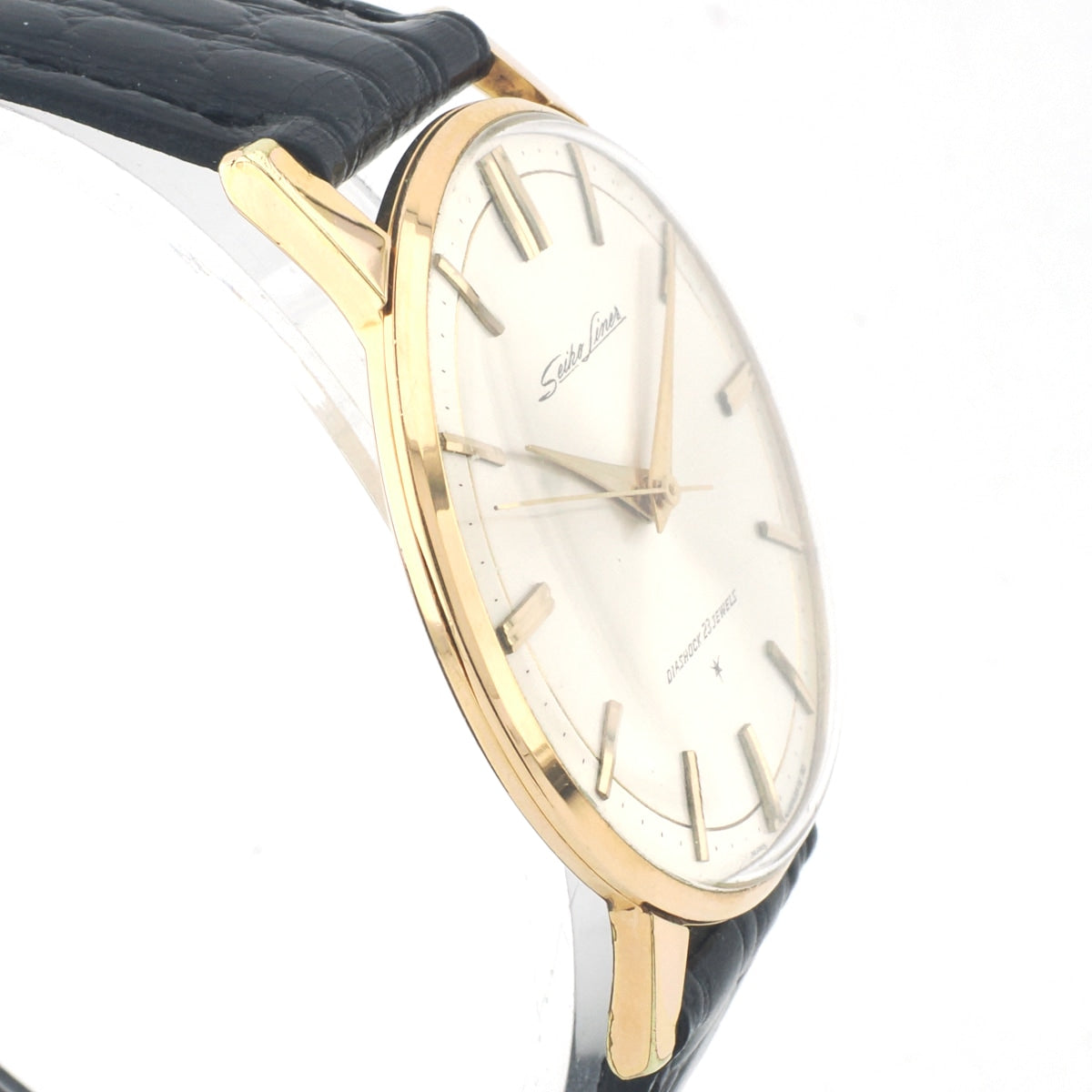 セイコー ライナー J15001E 金メッキケース Cal.3140 23石 手巻 OH済 1963年製（昭和38年）