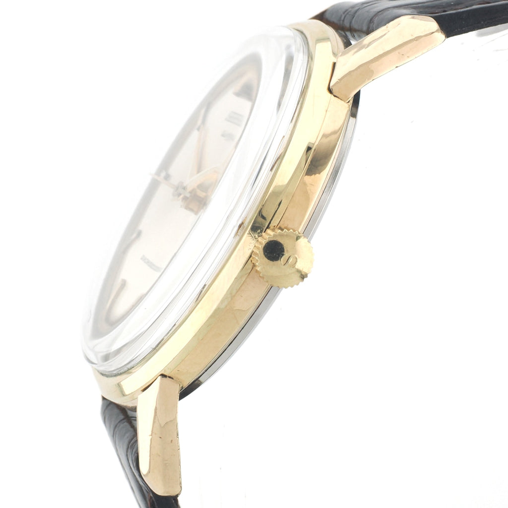 Seiko Crown Special 15021 14K Gold Filled/SS Caseback Cal.341 23 Jewels Manual Winding Overhauled Made in 1963 (Showa 38)