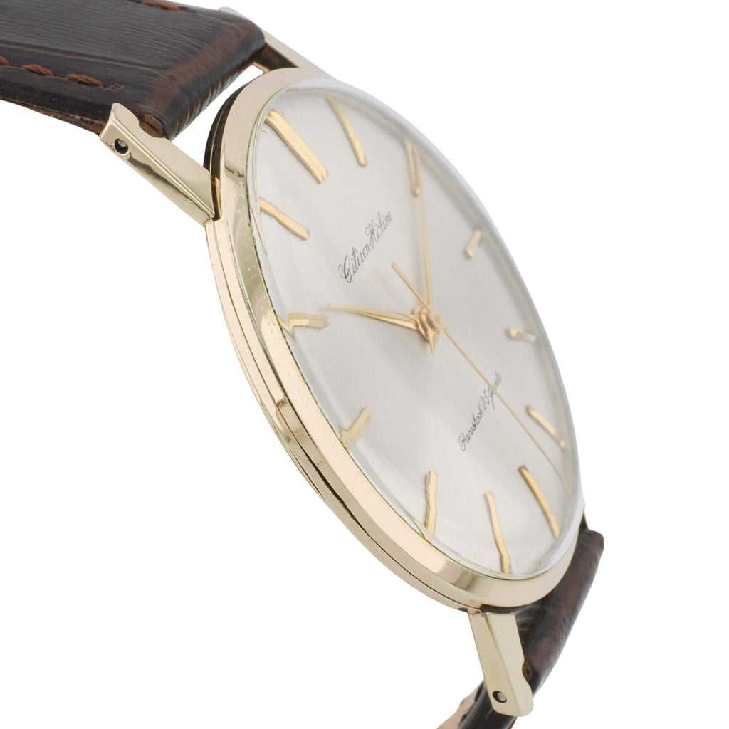 Citizen HILINE HL51507081 14K Gold Filled, 25 Jewels, Manual Wind, Overhauled, Manufactured 1962 (Showa 37)