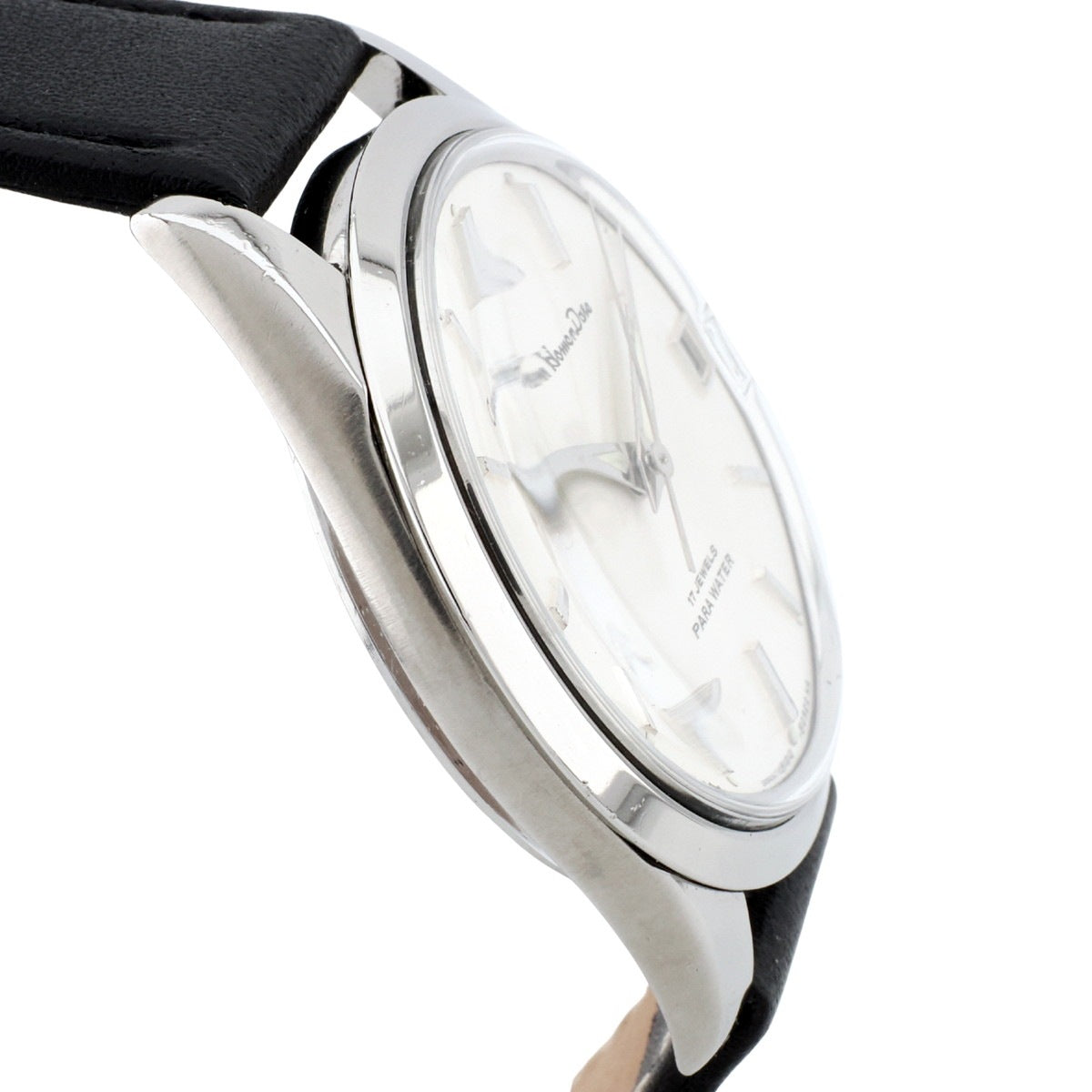 Citizen Homer Date 4-180615 63-1019, Manual Winding, Overhauled, Manufactured in 1962 (Showa 37)