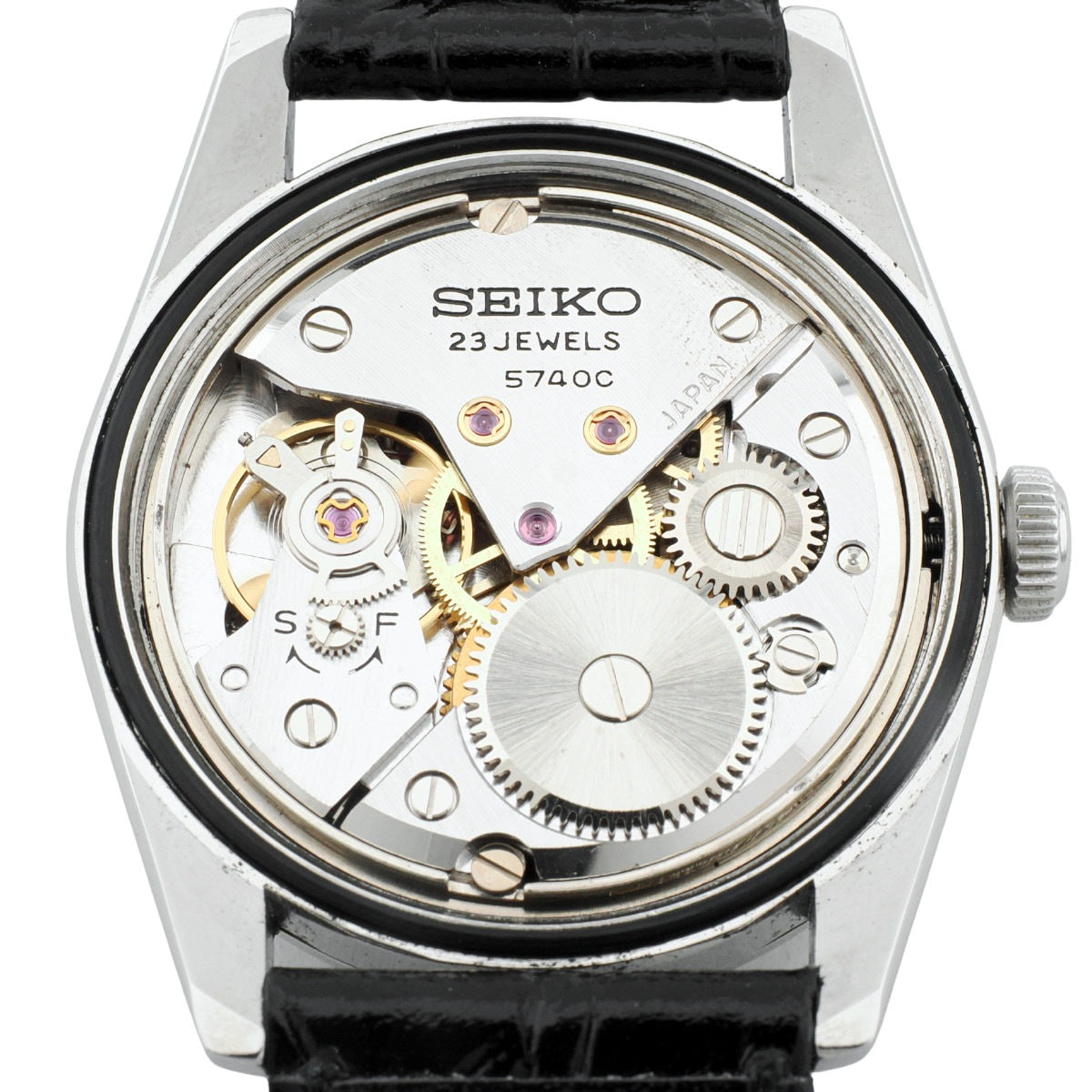 Seiko Lord Marvel 36000 5740-8000, Silk Dial, Arabic Numerals, Manual-Wind, Hi-Beat (10 vibrations), Serviced, Manufactured in 1975 (Showa 50)