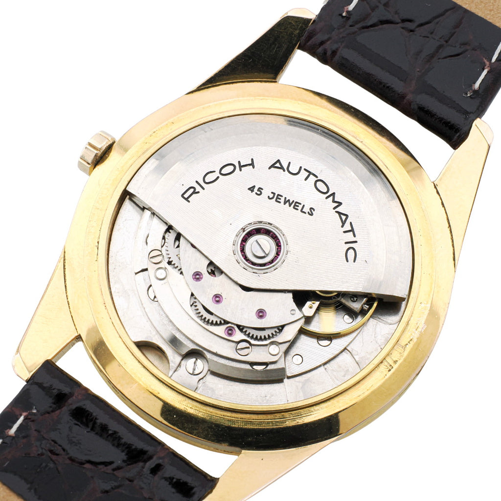 Ricoh Dynamic Auto 45 Jewels Ref. 57116 Gold-Plated Automatic, Overhauled, 1960s