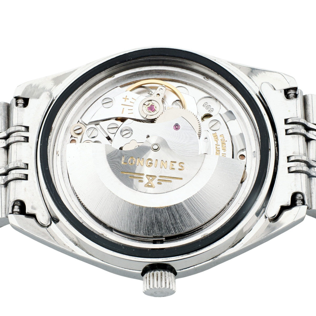 Longines Admiral 5 Star Ref.8336-6, original bracelet, Cal.506 automatic, serviced, 1974.