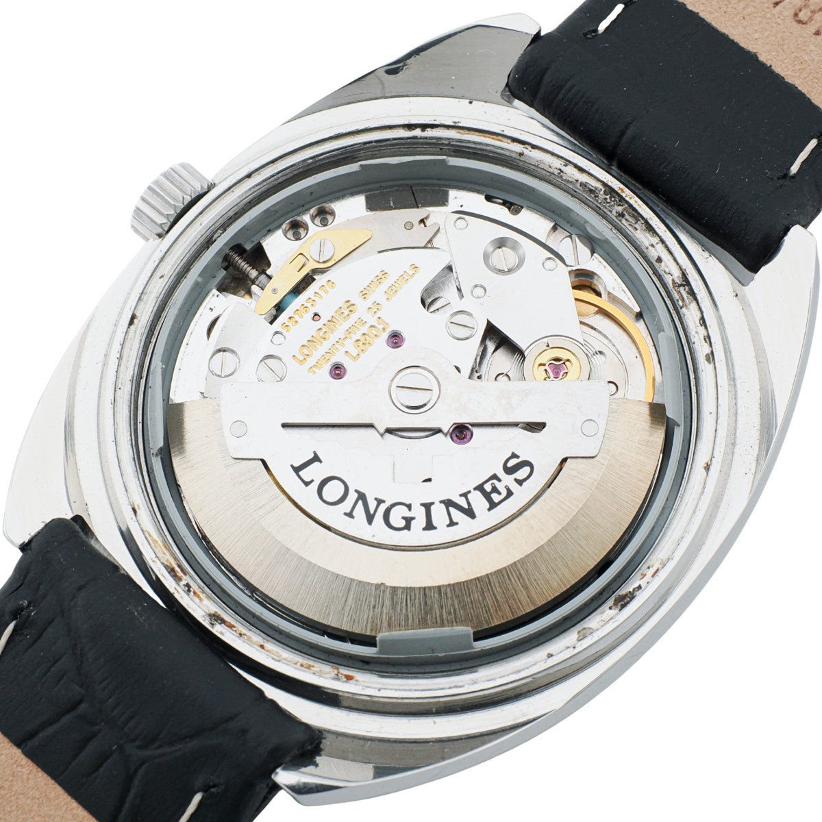 Longines Ref.1583.1 Cal.L890.1, with original buckle, automatic, serviced, manufactured in 1975