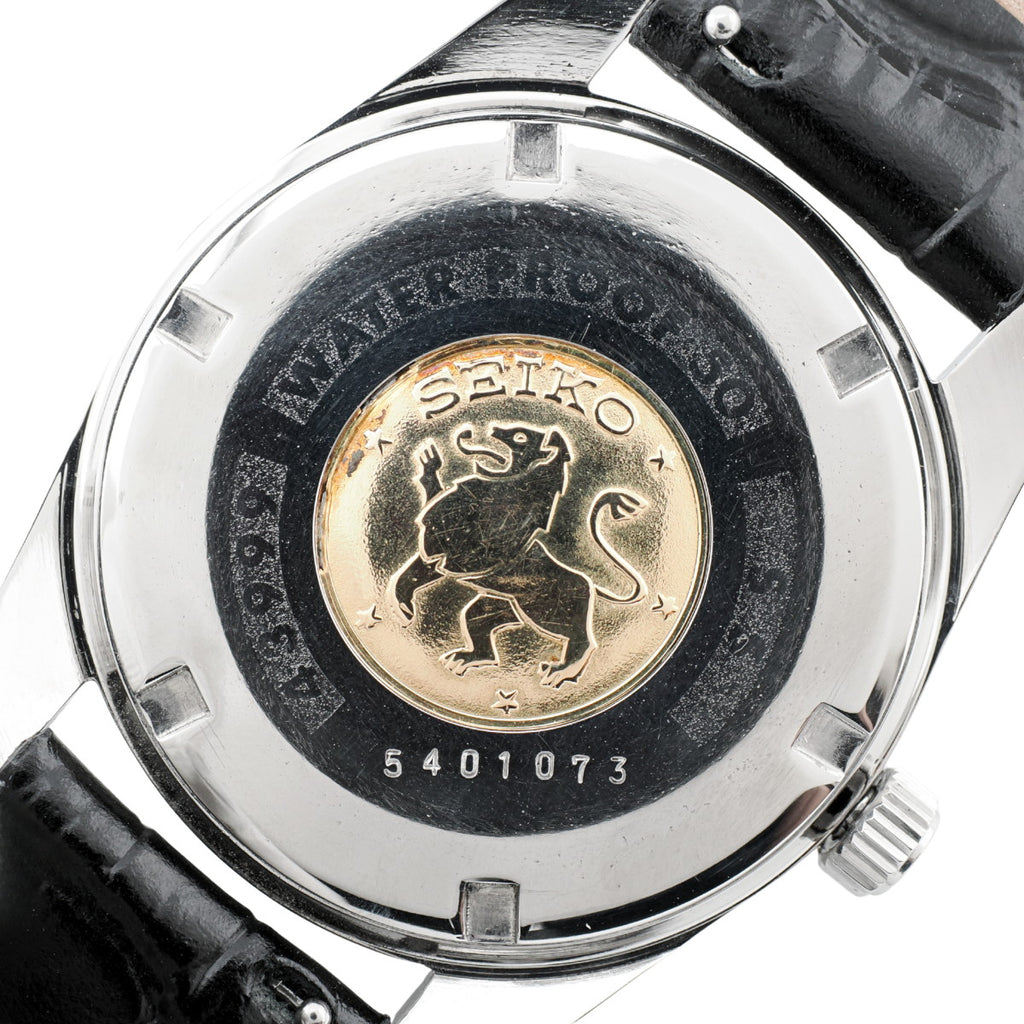 【希少】グランドセイコー セカンドモデル 43999 W SEIKOリューズ 獅子メダリオン Cal.5722A 手巻 OH済 1965年製（昭和40年）