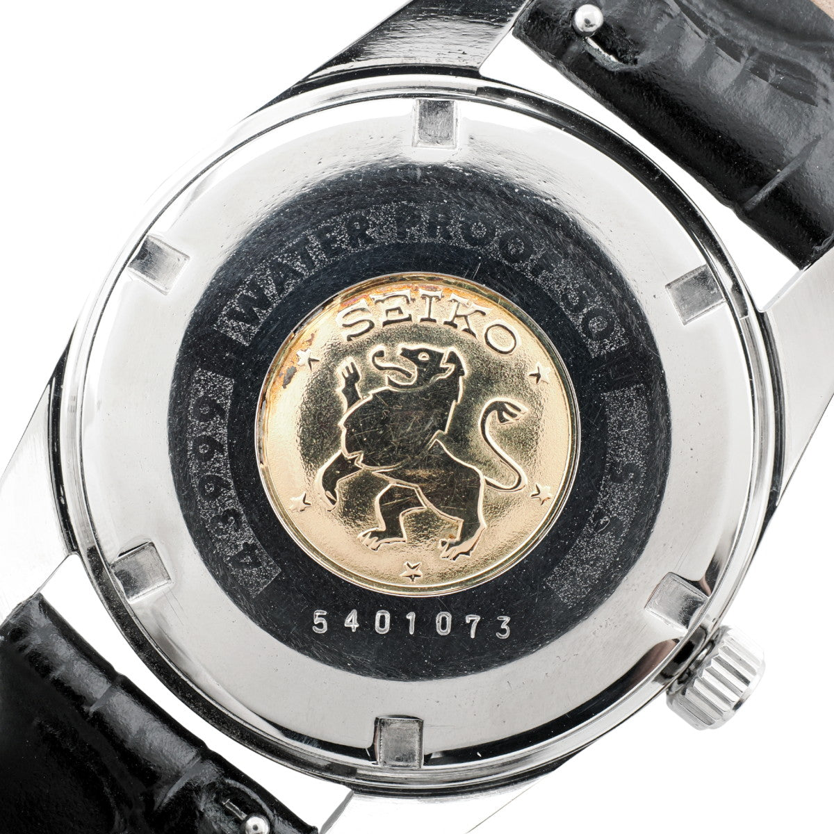 【希少】グランドセイコー セカンドモデル 43999 W SEIKOリューズ 獅子メダリオン Cal.5722A 手巻 OH済 1965年製（昭和40年）