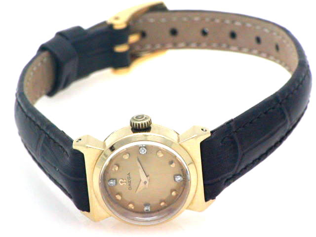 オメガ 18KYG レディス 手巻 Cal.463 OH済 1960年代