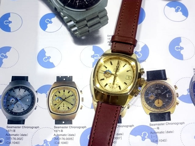 オメガ シーマスター クロノグラフ  176.005 GP 自動巻 OH済 1972年製