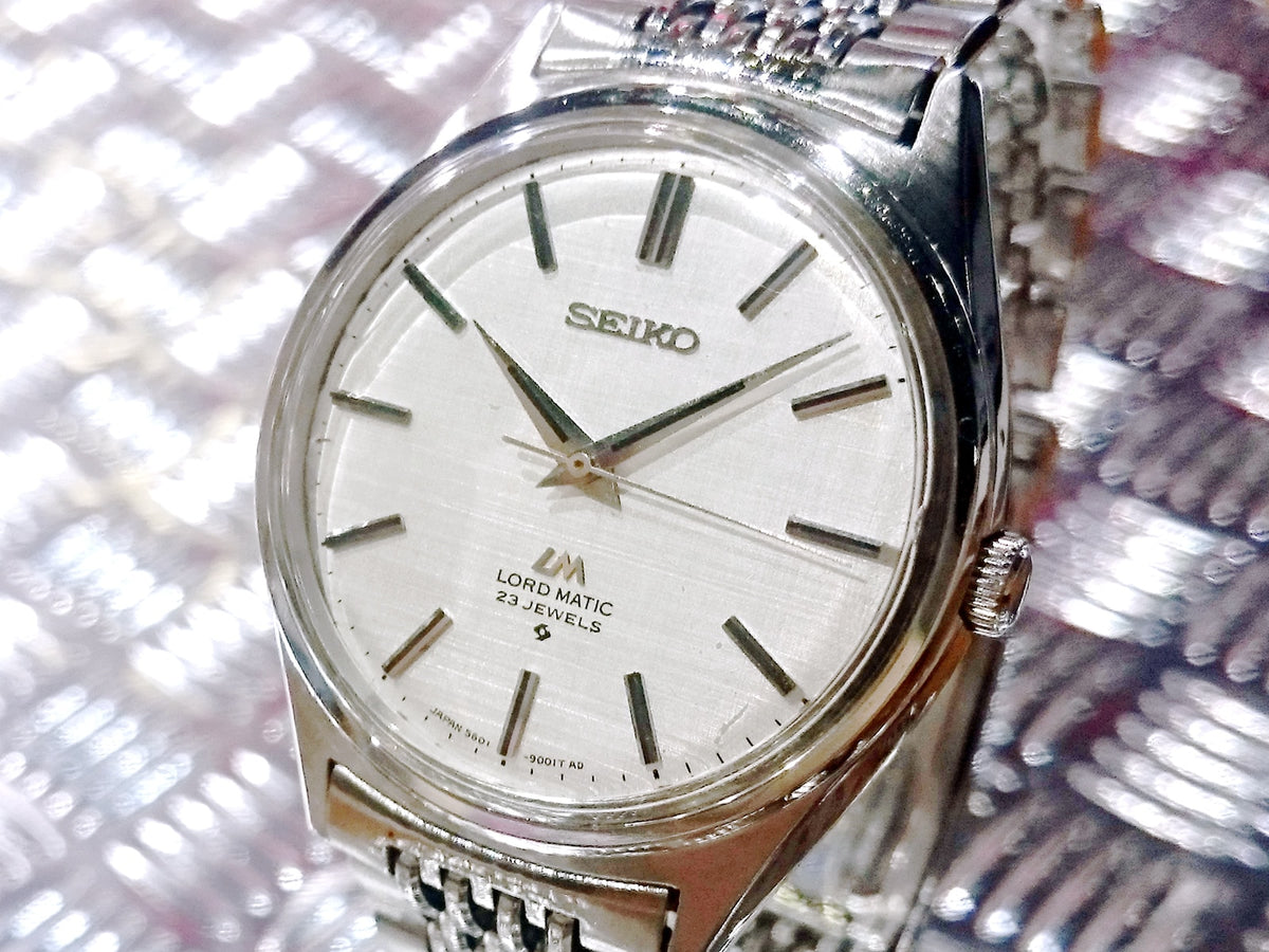セイコー ロードマチック 5601-9000 自動巻 OH済 昭和44年製