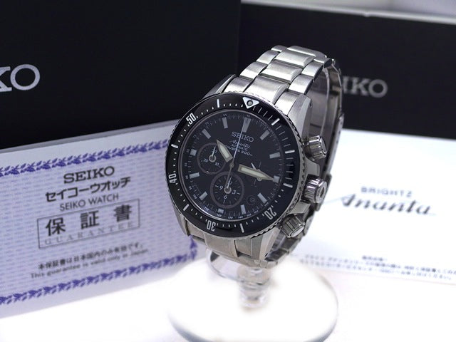 セイコー ブライツ アナンタ クロノグラフ　SAEK013 自動巻 USED