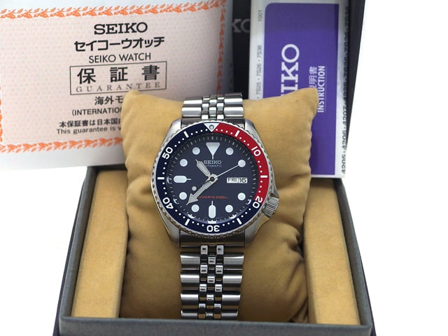 セイコー ダイバー 200m 逆輸入モデル SKX009KD 自動巻 USED