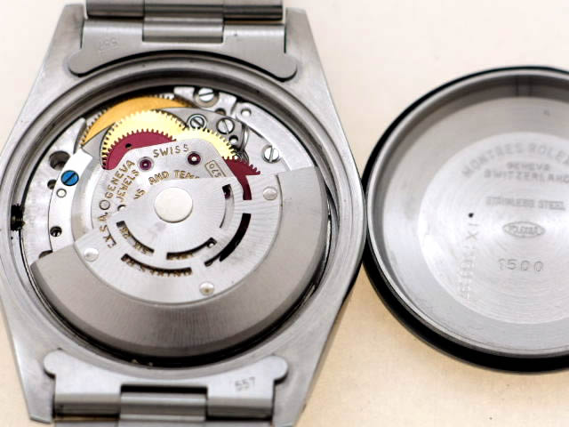 ロレックス オイスターデイト Ref.1500 自動巻 OH済 1960年代