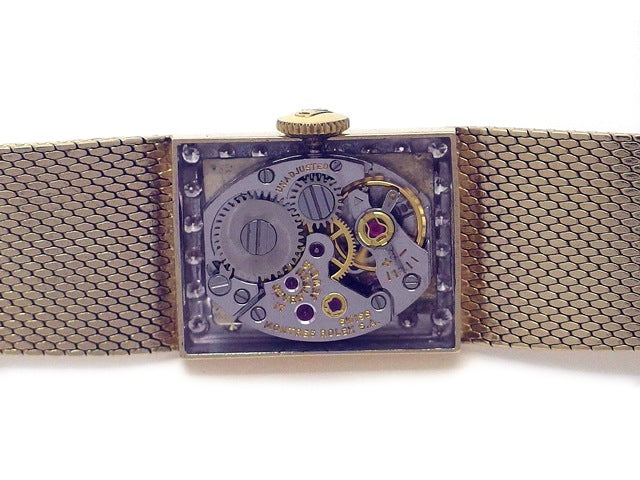 ロレックス プレシジョン 14K 24Pダイヤ レディース 手巻 OH済 1960年代
